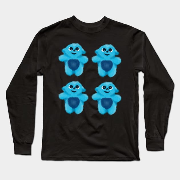 Beebo Sticker Set Long Sleeve T-Shirt by freddyhlb